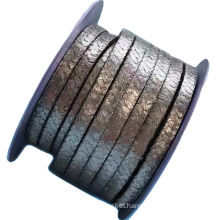 metallic reinforced flexible graphite gland packing for high temperature mechanical seal